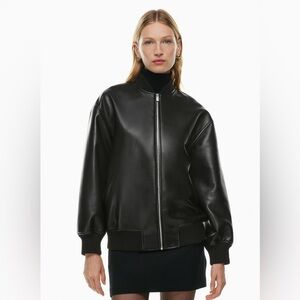 Aritzia Babaton Avedon Pleather Jacket Size XXS